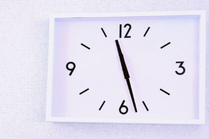 自営業時代の職場の壁時計