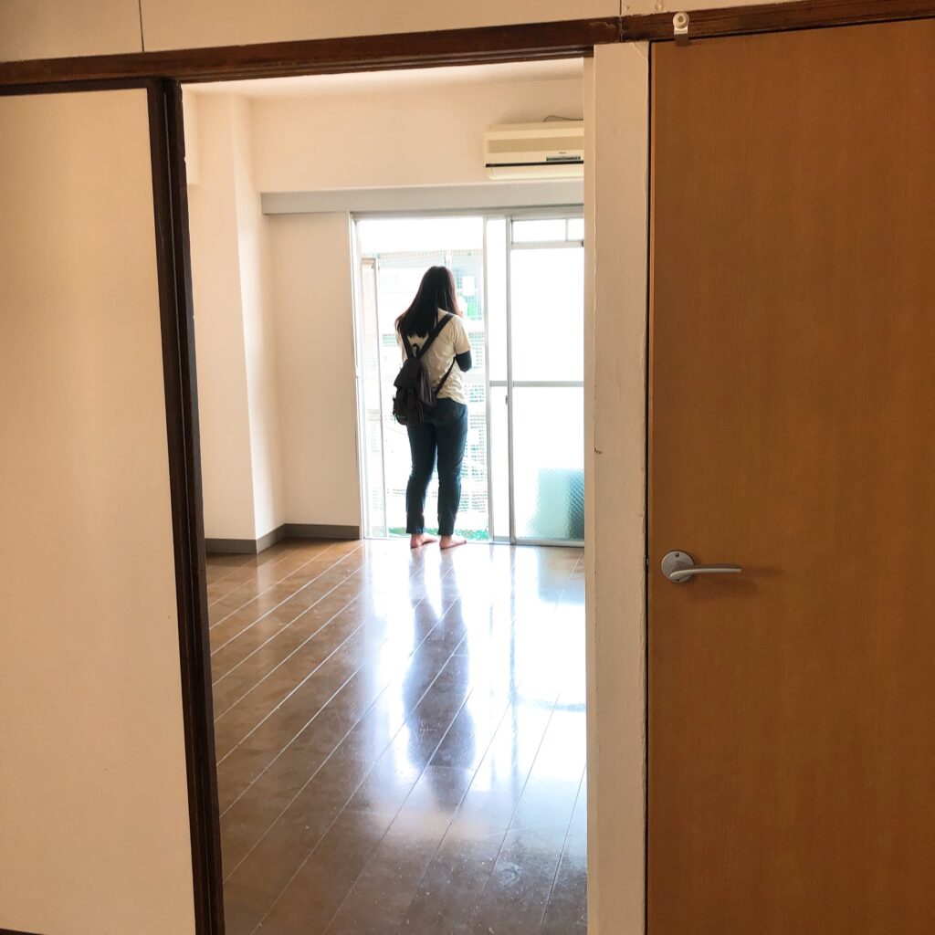 2020年初夏、内覧時のマンションの様子