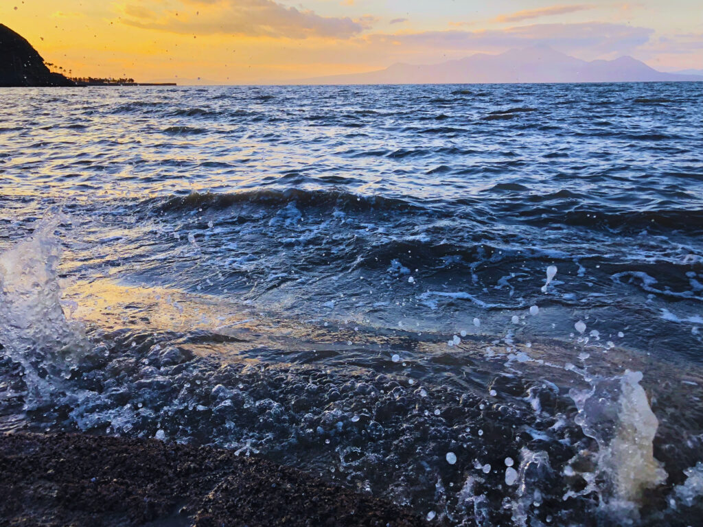 有明海の夕暮れ