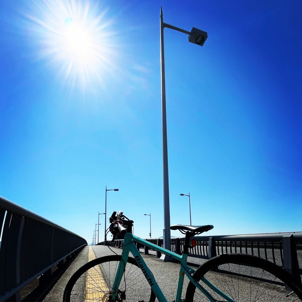 熊本港へサイクリング
