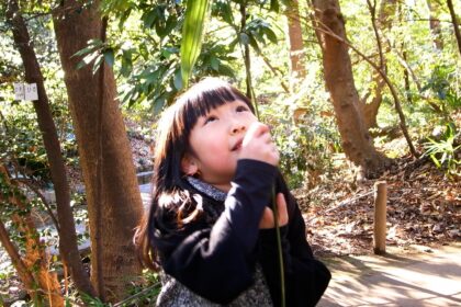 おとめ山公園での娘