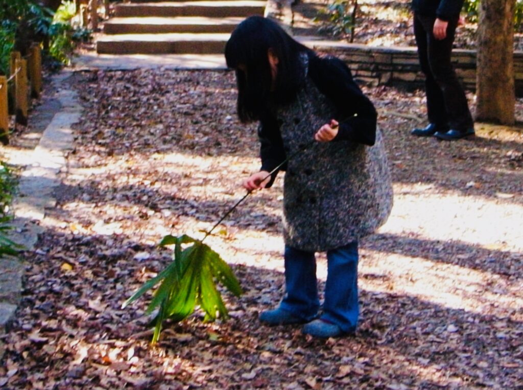 おとめ山公園での娘